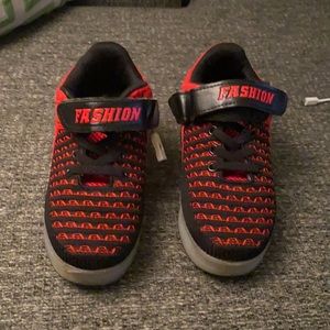 Kids LED USB Charging Roller Skate Shoes